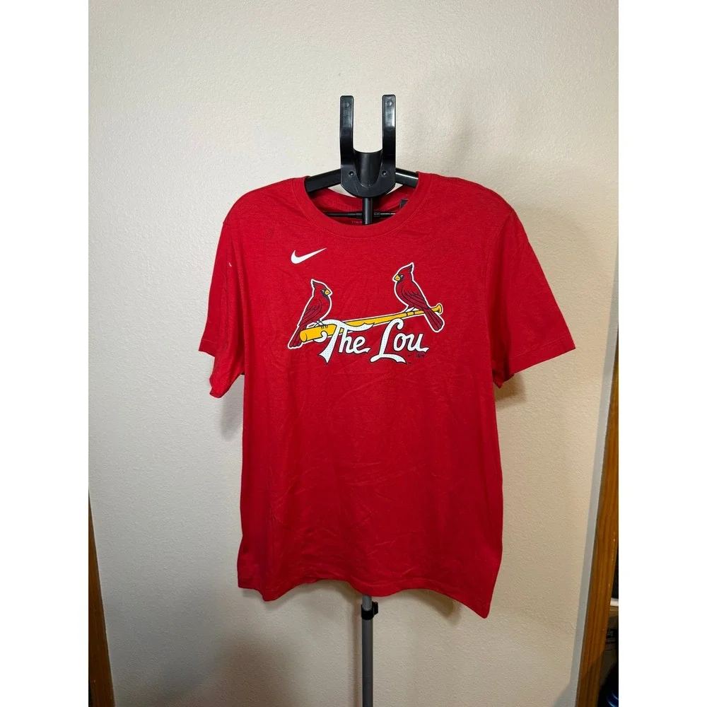 Nike Mens St Louis Cardinals The Lou Red T-Shirt MLB N199-62Q-SCN-11T Large